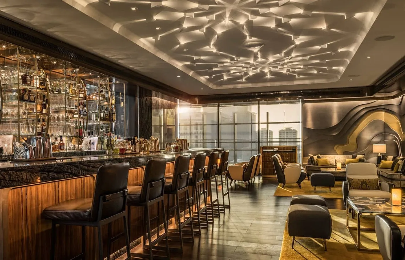 Hotel Restaurant Leather Bar Stool: Durability and Easy Maintenance for Hospitality Use Hotel Restaurant Leather Bar Stool: Durability and Easy Maintenance for Hospitality Use