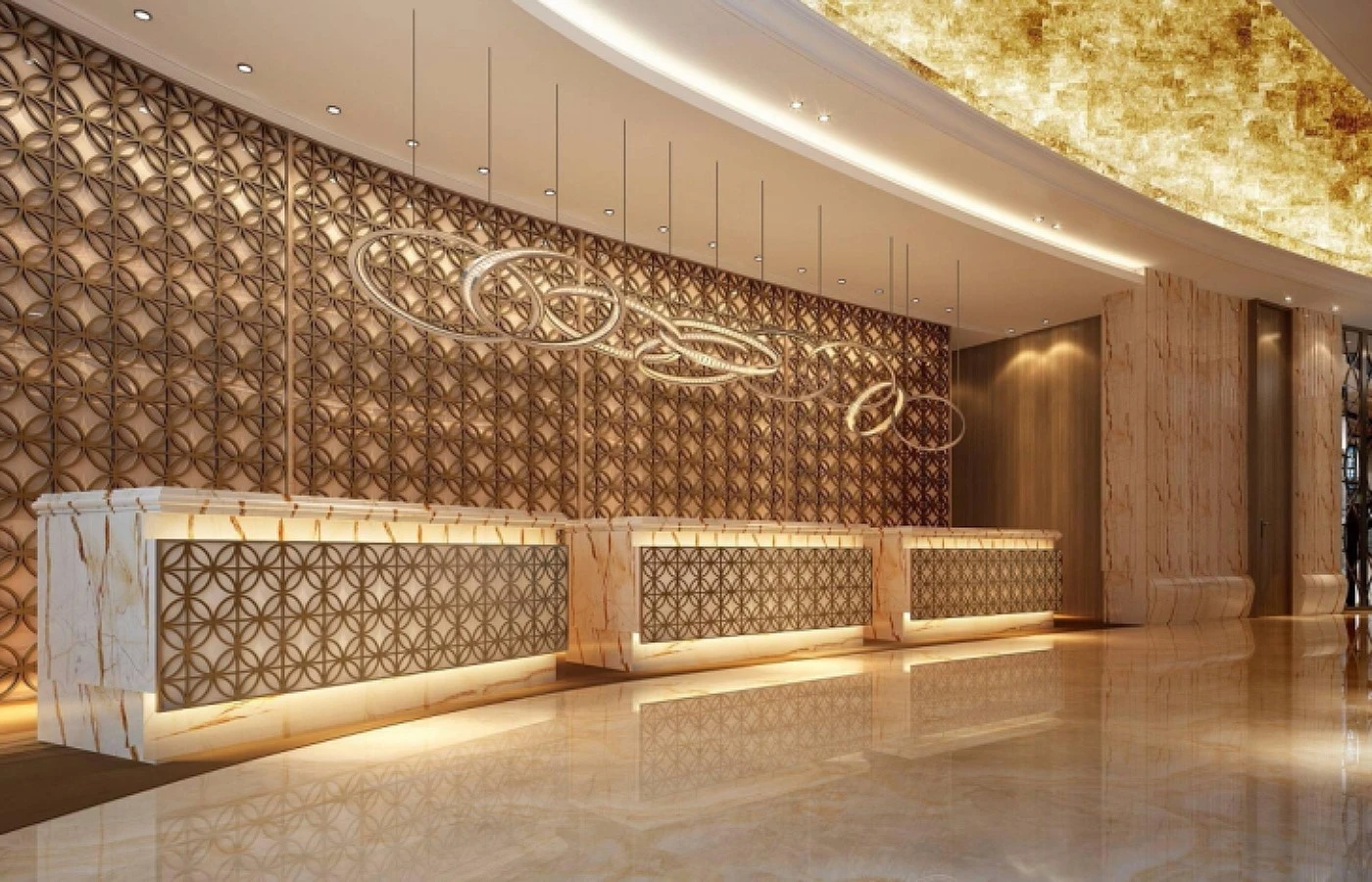 Hotel Curved Reception Desk-A Reception Desk That Fits Seamlessly into Any Lobby Layout Hotel Curved Reception Desk-A Reception Desk That Fits Seamlessly into Any Lobby Layout